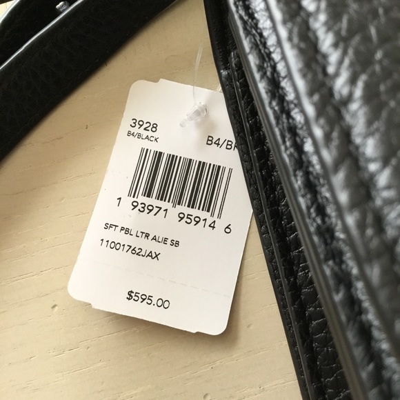 Coach Soft Pebbled Leather High End Alie Bag New - Picture 7 of 10